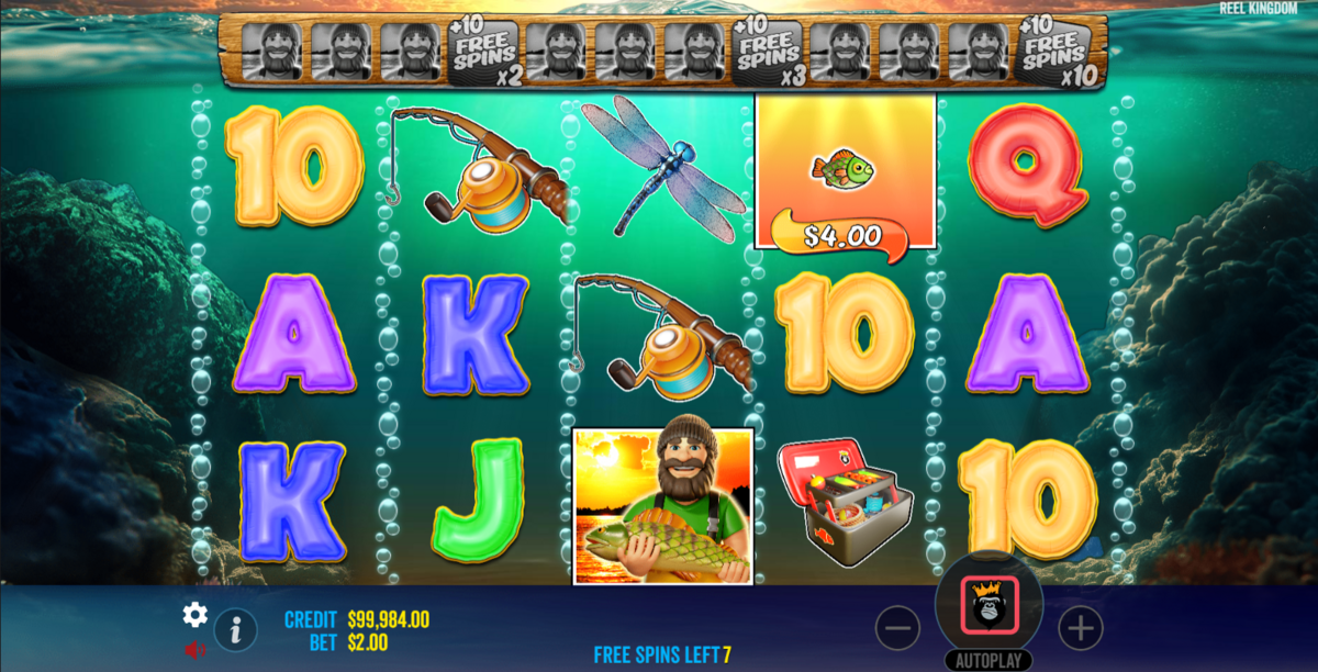 Big Bass Bonanza — большой выигрыш x15000
